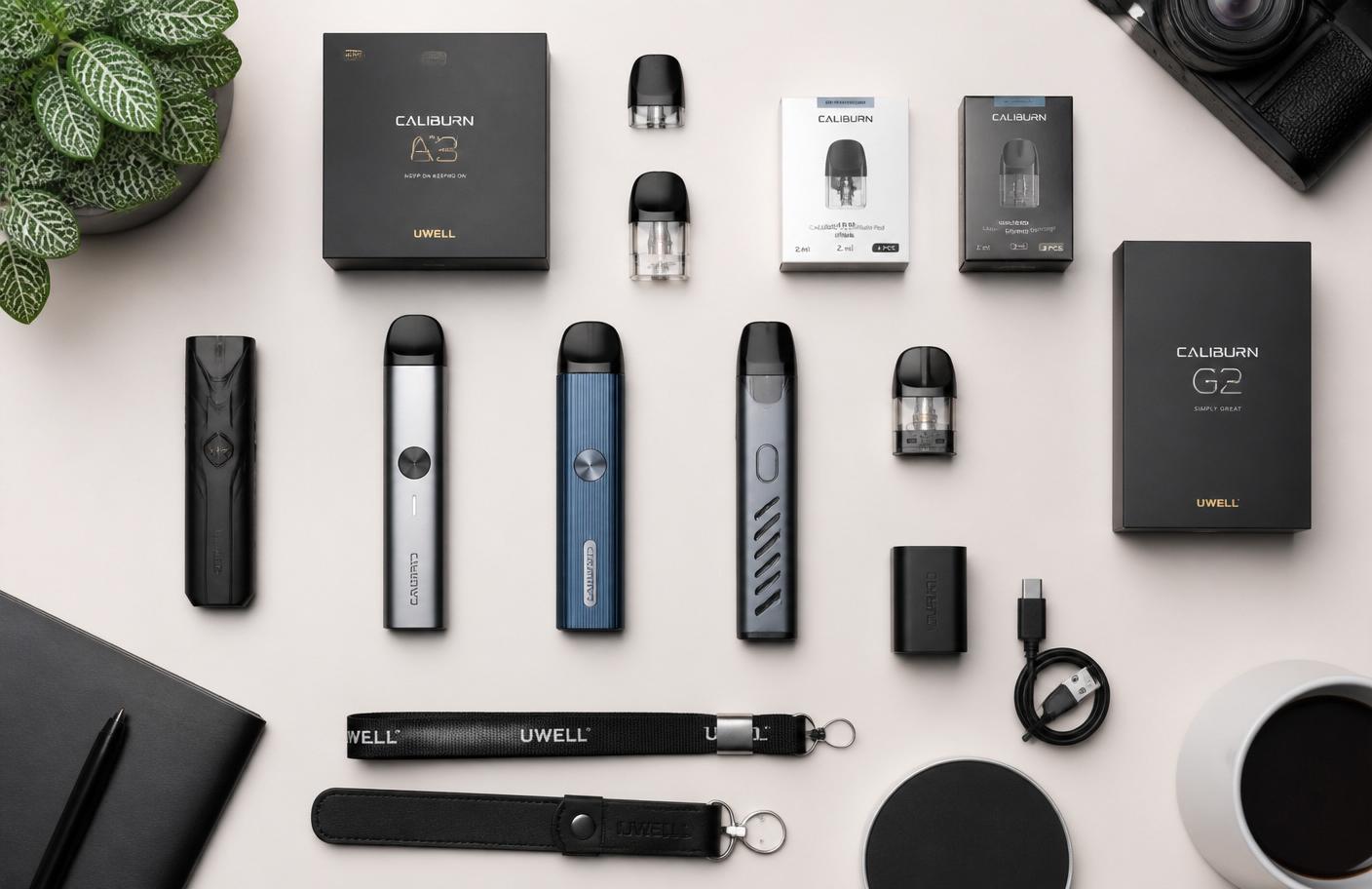 Curated collection of premium vape pods, kits and accessories stocked in Delhi NCR